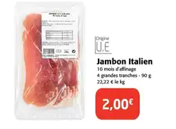 Colruyt Jambon italien offre