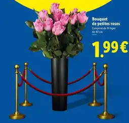 Lidl Bouquet de petites roses offre