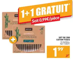 Trafic Set de 200 coton-tiges offre
