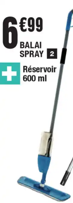 La Foir'Fouille Balai spray 600ml offre
