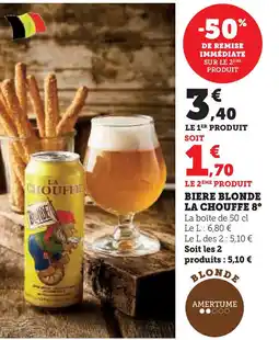 Super U biere blonde la chouffe 8 offre