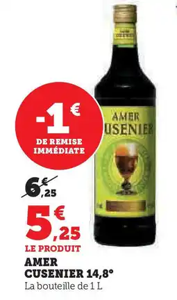 Super U Amer cusenier 14,8 offre