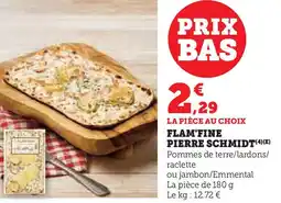 Super U Flam'fine pierre schmidt offre