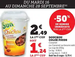 Super U Douchou color foods offre