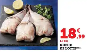 Super U Queue de lotte offre