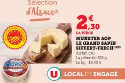 Super U Munster aop le grand sapin siffert-frech offre