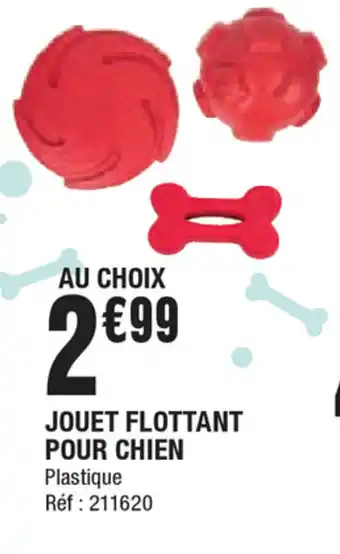 La Foir'Fouille Jouet flottant pour chien offre