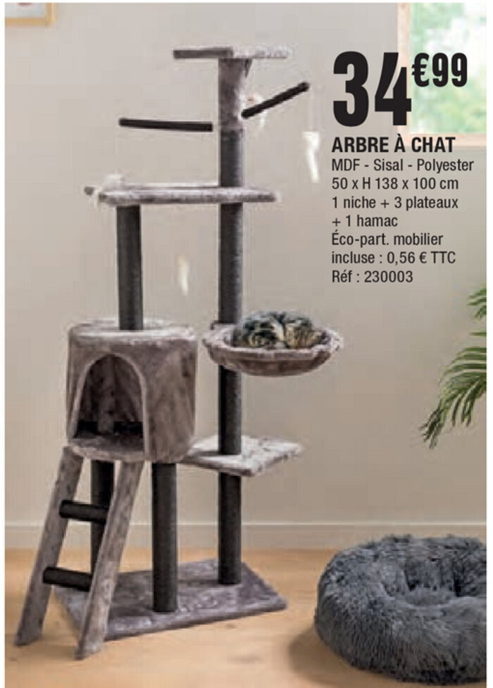 Promo Arbre A Chat Chez La Foir Fouille Promo Arbre A Chat Chez La Foir Fouille