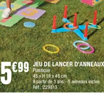 La Foir'Fouille Jeu de lancer d'anneaux offre