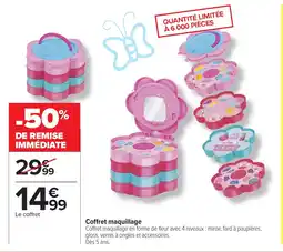 Carrefour Coffret maquillage offre