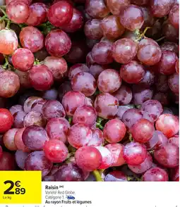 Carrefour Market Raisin offre