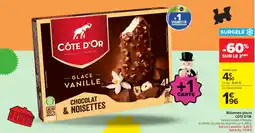 Carrefour Market Bâtonnets glacés côte d'or offre