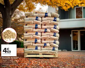 Carrefour Market Granulés de bois offre