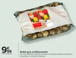 Carrefour Market Bulbes gros conditionnement offre