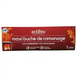 Carrefour Market ACTIFEU Bûche de ramonage offre