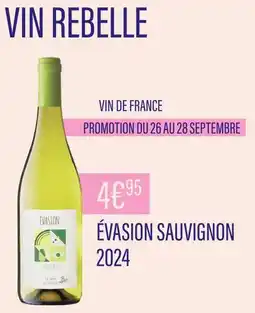 Monoprix Évasion Vin de France Sauvignon 2024 offre
