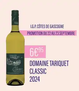 Monoprix DOMAINE TARIQUET CLASSIC I.G.P. Côtes de gascogne offre