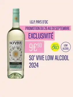 Monoprix SO'VIVE I.G.P. Pays d’oc offre