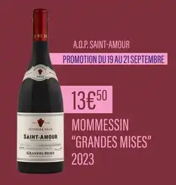 Monoprix MOMMESSIN Grandes mises 2023 offre