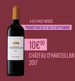 Monoprix CHÂTEAU D’HANTEILLAN A.O.P. HAUT-MÉDOC offre