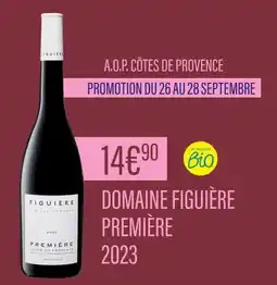Monoprix DOMAINE FIGUIÈRE A.O.P. CÔTES DE PROVENCE offre