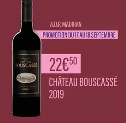 Monoprix CHÂTEAU BOUSCASSÉ A.O.P. MADIRAN offre