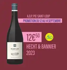Monoprix HECHT & BANNIER A.O.P. PIC-SAINT-LOUP offre