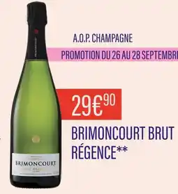Monoprix BRIMONCOURT BRUT RÉGENCE A.O.P. Champagne offre