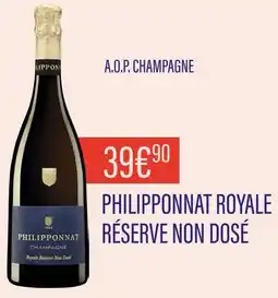 Monoprix Philipponnat A.O.P Champagne Royale Réserve Non Dosé offre