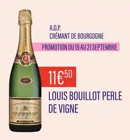 Monoprix Louis Bouillot A.O.P. Crémant de Bourgogne Perle de Vigne offre