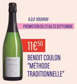 Monoprix BENOIT COULON A.O.P. VOUVRAY offre