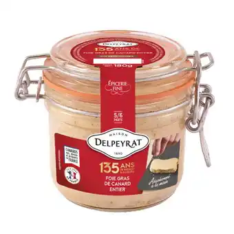 Carrefour DELPEYRAT Foie gras de canard entier offre