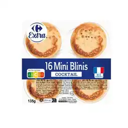 Carrefour CARREFOUR EXTRA Mini Blinis offre