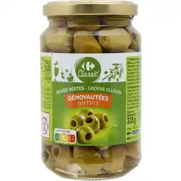 Carrefour CARREFOUR CLASSIC' Olives vertes offre