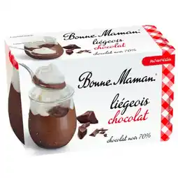 Carrefour BONNE MAMAN Liégeois offre
