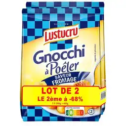 Carrefour LUSTUCRU Gnocchi à poêler offre