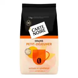 Carrefour CARTE NOIRE Café en grains offre