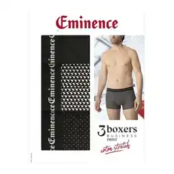 Carrefour EMINENCE Boxers homme Business offre