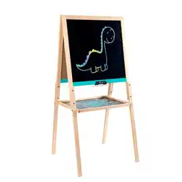 Carrefour SMART & FUN CREATIVE Tableau magique en bois 2 en 1 offre