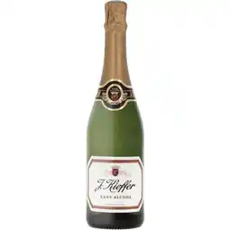 Carrefour BOISSON GAZÉIFIÉE SANS ALCOOL À BASE DE JUS DE RAISIN J.Kieffer Sans Alcool offre