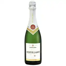 Carrefour BOISSON EFFERVESCENTE À BASE DE VIN DÉSALCOOLISÉ Festillant Cuvée Blanche offre