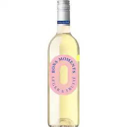 Carrefour BOISSON SANS ALCOOL À BASE DE VIN DÉSALCOOLISÉ Bons Moments offre