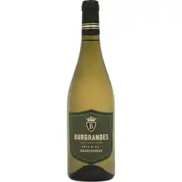 Carrefour I.G.P. PAYS D'OC Burgrandes Chardonnay offre