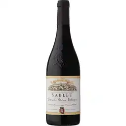 Carrefour CÔTES-DU-RHÔNE-VILLAGES SABLET La Font du Caïau Cuvée La Pierradière Vieilles Vignes offre