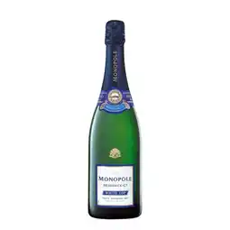 Carrefour CHAMPAGNE BRUT 1ER CRU Monopole Heidsieck & Co White Top offre