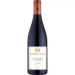 Carrefour CÔTES-DU-RHÔNE Dauvergne et Ranvier Vin Rare 15 Cépages offre