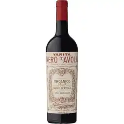 Carrefour ITALIE D.O.C. SICILIA NERO D'AVOLA Vanitá offre