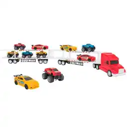 Carrefour Camion transporteur 10 véhicules offre