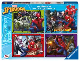 Carrefour Puzzles 4 x 100 pièces offre