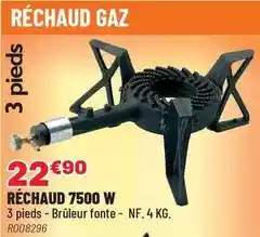 Brico Pro Réchaud gaz offre